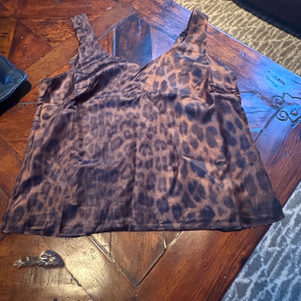 Cabi Party Tank Leopard Brand New Small sold out online